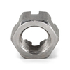 Tuercas almenadas ranuradas hexagonales DIN 935 Acero inoxidable A2
