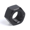 Acero al carbono 10B21/45# Grado 8 DIN934 Tuerca hexagonal Negra