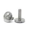 Tornillos de máquina con cabeza de armadura ranurada de acero inoxidable 18/8