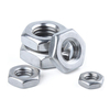 Tuercas finas hexagonales DIN 936 Contratuercas galvanizadas