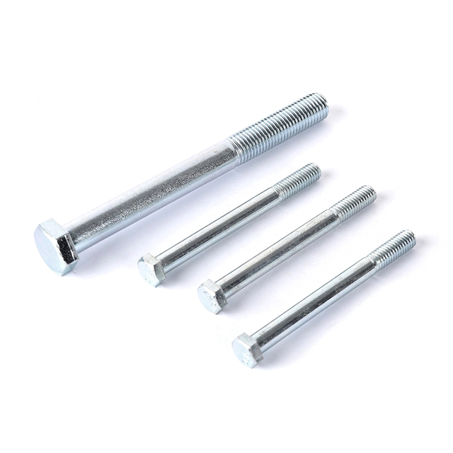 Perno hexagonal de acero al carbono de alta calidad DIN 931 Pernos de cabeza hexagonal DIN931