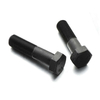 Venta al por mayor DIN931 medio hilo perno hexagonal negro grado 8,8
