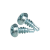 Tornillo galvanizado galvanizado plateado del uno mismo de la cabeza del marco de la cacerola de la impulsión de Phillips