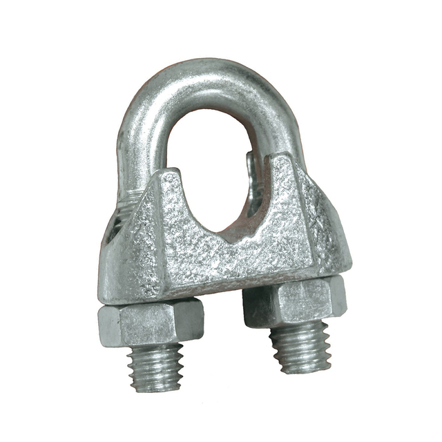 Abrazadera de cuerda galvanizada DIN741 DIN1142 de los clips de cuerda de alambre de acero maleable plateados cinc