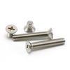 Tornillos de máquina con cabeza avellanada plana Phillips, rosca completa de acero inoxidable, rosca gruesa UNC DIN965