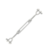 Tensor de mandíbula y mandíbula de acero forjado galvanizado Din 1480