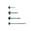 Cabeza de arandela hexagonal galvanizada Tornillos metálicos Sds Tek Tornillo autoperforante DIN7504 Tornillo para techos con arandela EPDM