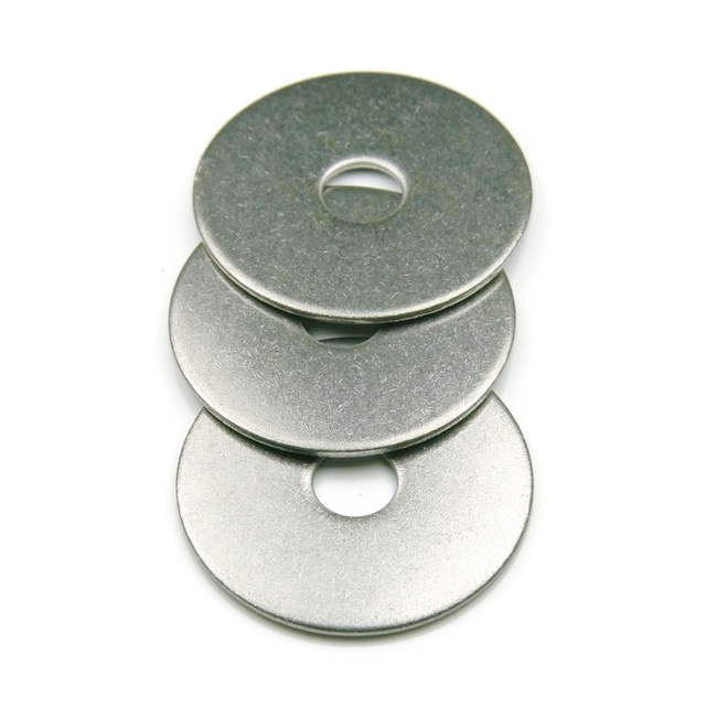 Arandelas de defensa grandes de acero inoxidable MÉTRICAS DIN 9021 ISO 7093