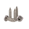 Tornillos autorroscantes de acero inoxidable 304 18-8 con cabeza plana de rosca completa