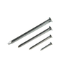 Clavos comunes de mango liso de acero brillante galvanizado Q195 Q235 de acero con poco carbono de alta calidad