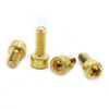 TORNILLOS DE CABEZA HEXAGONAL PERNOS UNC ROSCA GRUESA ACERO GRADO 8 ZINC AMARILLO