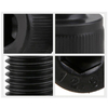 Pernos de tornillo de cabeza hueca hexagonal de acero al carbono métrico DIN912 negro 12,9