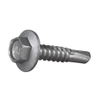 Tornillo autoperforante con cabeza de brida hexagonal con revestimiento Ruspert para acero grueso
