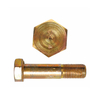 TORNILLOS DE CABEZA HEXAGONAL PERNOS UNC ROSCA GRUESA GRADO 8 ACERO ZINC AMARILLO Din931 Media Rosca