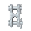 G-70 5/16 ' H Tipo eslabones de doble horquilla forjados TWIN CLEVIS LINK GRADO 70 Zinc plateado para cadena