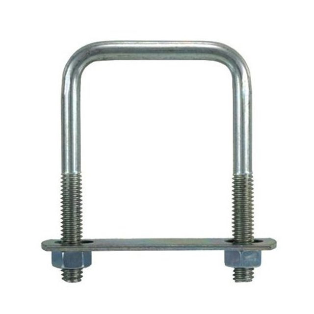 Perno en U cuadrado galvanizado