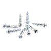 Anclaje de pared hueca Combo Phillips/cabeza plana ranurada Pernos Molly chapados en zinc de acero con bajo contenido de carbono extralargos