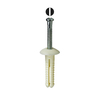 Ancla de nailon con accionamiento de martillo para mampostería, anclajes de hormigón, clavo de zinc