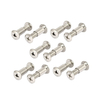 Tuercas de barril de perno sexual de tornillo Chicago macho-hembra combinadas de cabeza plana Phillips de acero inoxidable personalizadas