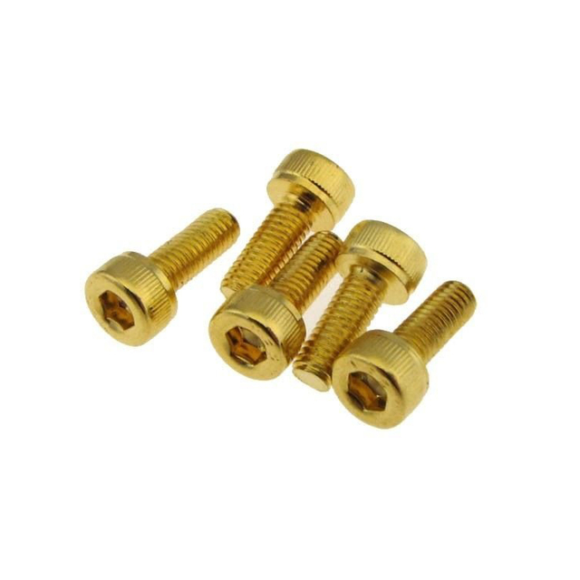 TORNILLOS DE CABEZA HEXAGONAL PERNOS UNC ROSCA GRUESA ACERO GRADO 8 ZINC AMARILLO