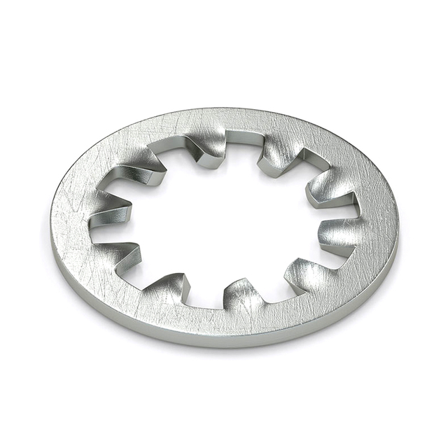 ARANDELAS DE PRESIÓN DE DIENTES INTERNOS DE ACERO INOXIDABLE MÉTRICAS DIN6797