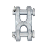 G-70 5/16 ' H Tipo eslabones de doble horquilla forjados TWIN CLEVIS LINK GRADO 70 Zinc plateado para cadena
