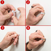 Anclajes de palanca de nailon y plástico tipo mariposa Ancla para paneles de yeso