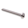 Tornillos de máquina con accionamiento combinado Phillips/ranurado de cabeza plana de acero inoxidable