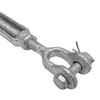 Tensor de ojo y mandíbula galvanizado forjado DIN1480