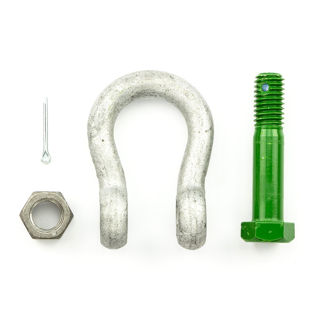 Tipo grilletes de arco galvanizados resistentes del grillo de ancla del perno de los E.E.U.U. G2130 con la nuez
