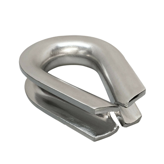 Dedal marino del cable del grado del dedal de la cuerda de alambre del acero inoxidable 316 que apareja Din6899