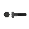 Venta al por mayor DIN931 medio hilo perno hexagonal negro grado 8,8
