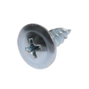 Tornillos autorroscantes chapados en zinc autorroscantes con cabeza de oblea Phillips Drive
