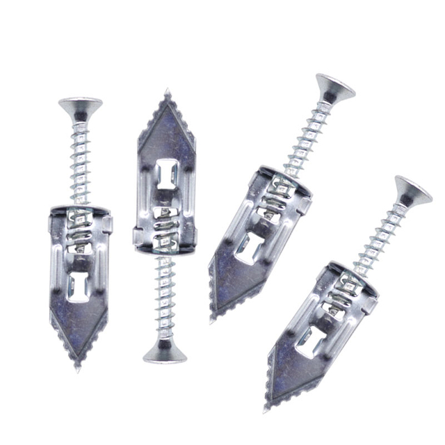 MARTILLO EN TACOS DE FIJACIÓN A PARED DE PLACA YESO METAL CON TORNILLOS