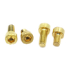 TORNILLOS DE CABEZA HEXAGONAL PERNOS UNC ROSCA GRUESA ACERO GRADO 8 ZINC AMARILLO