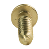 Tornillos para madera de cabeza redonda ranurados con tornillo autorroscante de aleación de latón DIN 96