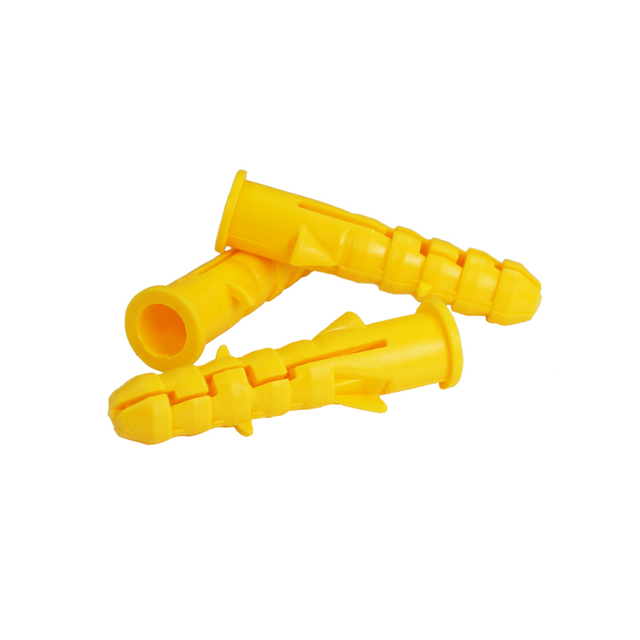 Rawl Tapones Tubo de expansión de plástico Tapones de pared Anclajes de pared para paneles de yeso con tornillos de cabeza plana Phillips