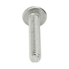 Tornillos de máquina con cabeza de armadura ranurada de acero inoxidable 18/8