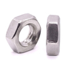 Tuerca fina hexagonal de acero inoxidable ISO4035 DIN936 AISI 304 de alta calidad