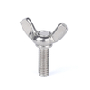 DIN316 A4 316 Pernos de mariposa de acero inoxidable Tornillo de mariposa DIN 316