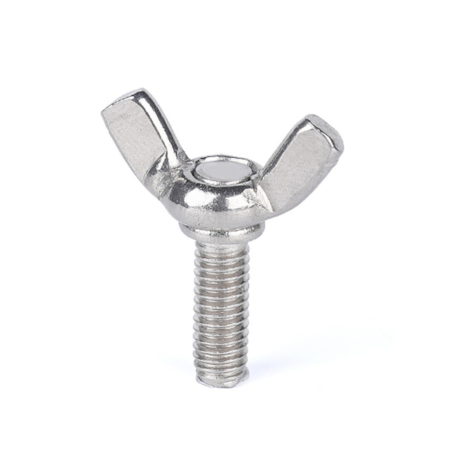 DIN316 A4 316 Pernos de mariposa de acero inoxidable Tornillo de mariposa DIN 316