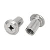 Tuercas de barril de perno sexual de tornillo Chicago macho-hembra combinadas de cabeza plana Phillips de acero inoxidable personalizadas