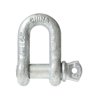 Grado MARINO del grillo D del grillo de cadena galvanizado Pin del tornillo del TIPO G210 los E.E.U.U.