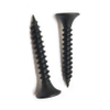 Tornillos para paneles de yeso fosfatados negros de acero al carbono de fábrica de China, cabeza Phillips Bugle, tornillo para paneles de yeso de rosca fina para paneles de yeso