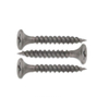 Tornillo gris para paneles de yeso de fosfato gris de rosca fina de acero al carbono C1022 con cabeza de corneta
