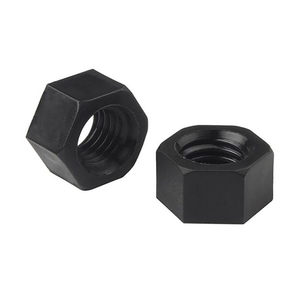 Acero al carbono 10B21/45# Grado 8 DIN934 Tuerca hexagonal Negra