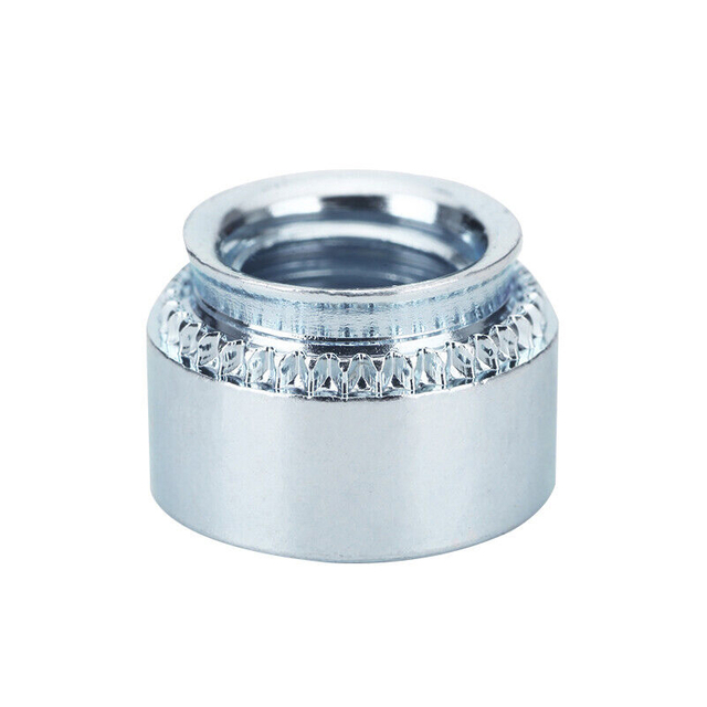 Cinc de acero con poco carbono de la nuez que remacha del uno mismo del hilo grueso plateado