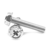 Perno de brida de cabeza hexagonal combinado (Phillips/ranurado) Acero con bajo contenido de carbono Chapado en zinc
