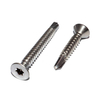 Acero inoxidable Ss304 del tornillo de la perforación del uno mismo de la cabeza avellanada plana Torx Star Drive