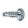 Tornillo galvanizado galvanizado plateado del uno mismo de la cabeza del marco de la cacerola de la impulsión de Phillips